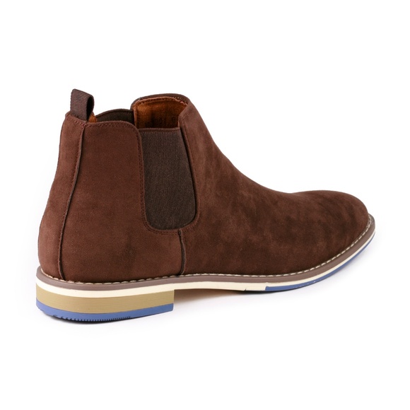 Metrocharm MC130 Brown Slip On Chelsea Boot - Picture 3 of 6